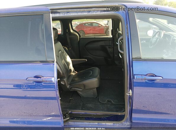 2C4RC1EG7LR127171 2020 CHRYSLER PACIFICA Blue VIN კოდის სტიკერის ხედი