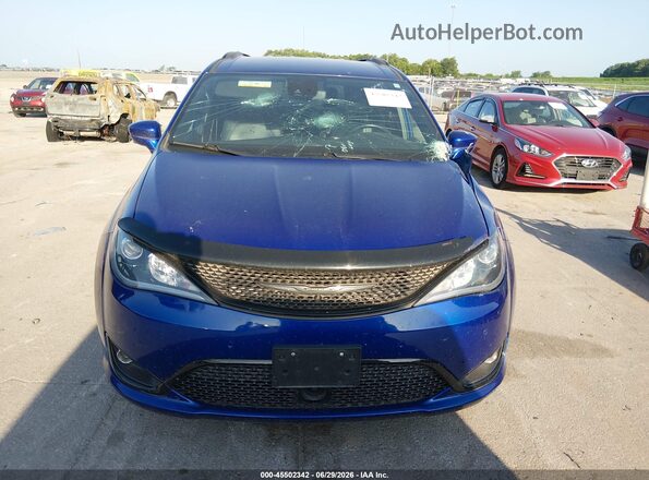 2C4RC1EG7LR127171 2020 CHRYSLER PACIFICA Blue ხელსაწყოთა პანელის ხედი