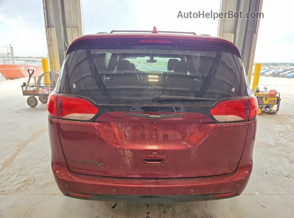 2C4RC1EG8JR332589 2018 CHRYSLER PACIFICA Burgundy უკანა ხედი