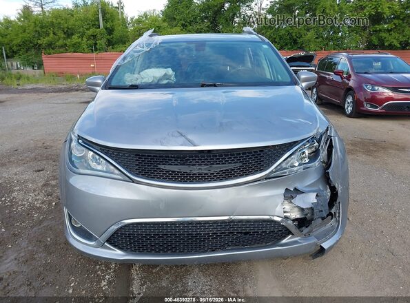 2C4RC1EG9HR851385 2017 CHRYSLER PACIFICA Silver Widok zestawu wskaźników