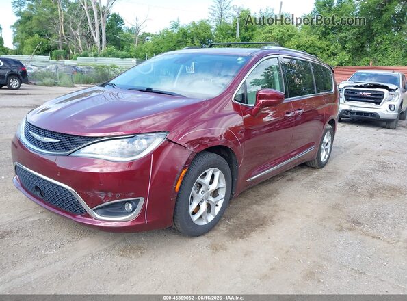 2C4RC1EG9JR116668 2018 CHRYSLER PACIFICA Red Vista tres cuartos delantera izquierda