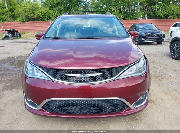 2C4RC1EG9JR116668 2018 CHRYSLER PACIFICA Red Vista del cuadro de instrumentos