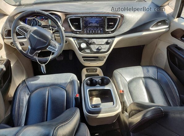 2C4RC1EG9JR262116 2018 CHRYSLER PACIFICA Black წინა პანელის ხედი
