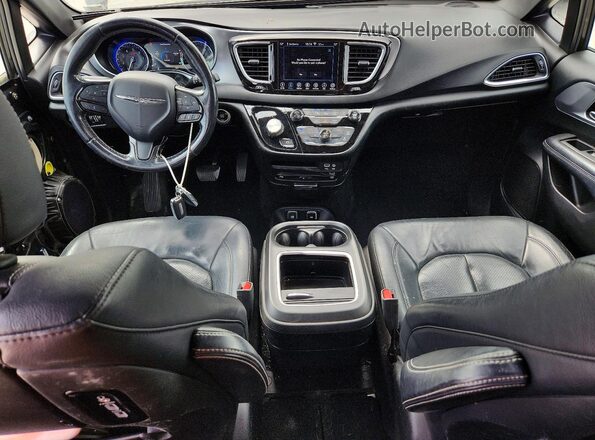 2C4RC1EG9KR702286 2019 CHRYSLER PACIFICA Black Вид панелі приладів