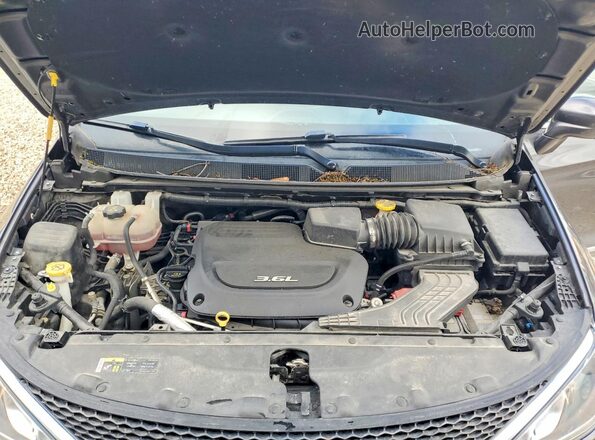 2C4RC1EGXHR538619 2017 CHRYSLER PACIFICA Gray ძრავის განყოფილების ხედი