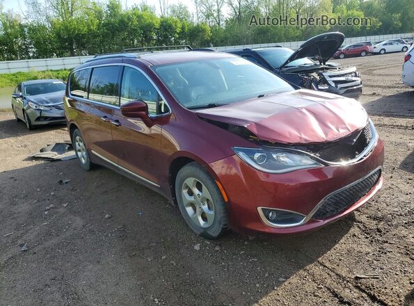 2C4RC1EGXHR543187 2017 CHRYSLER PACIFICA Red Przód prawy