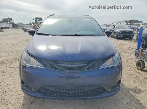 2C4RC1EGXJR321822 2018 CHRYSLER PACIFICA Blue Widok z przodu