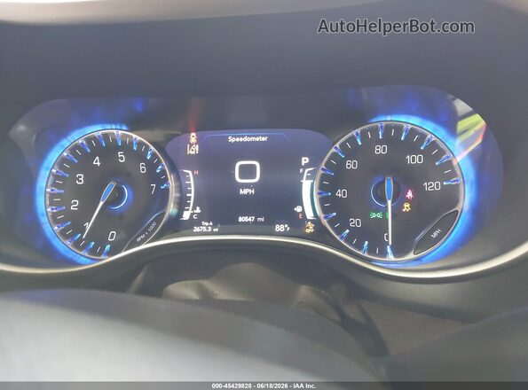 2C4RC1EGXLR230603 2020 CHRYSLER PACIFICA Белый Вид задних сидений