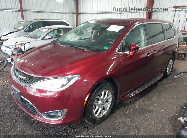 2C4RC1FG1LR233159 2020 CHRYSLER PACIFICA Burgundy წინა მარცხენა ხედი სამი მეოთხედიდან