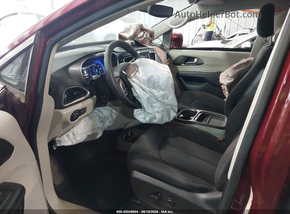 2C4RC1FG1LR233159 2020 CHRYSLER PACIFICA Burgundy წინა სალონის ხედი