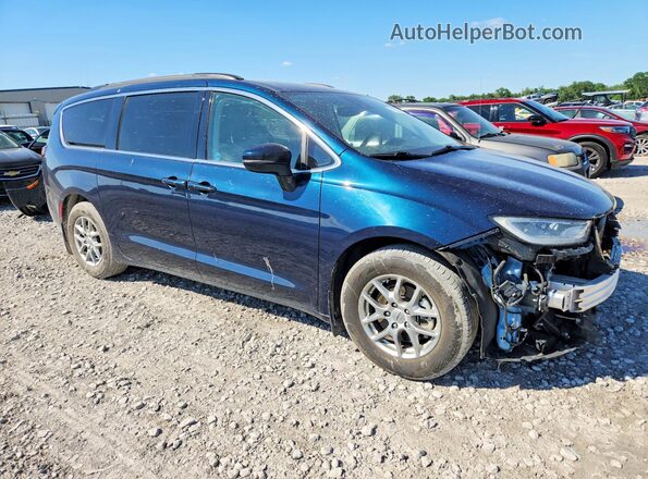 2C4RC1FG1MR564745 2021 CHRYSLER PACIFICA Синий Передняя правая четверть