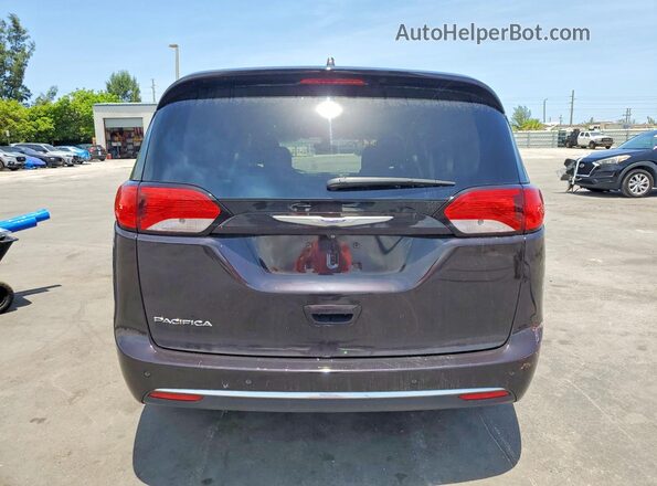 2C4RC1FG2JR279144 2018 CHRYSLER PACIFICA Purple Vista trasera