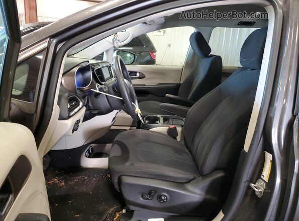 2C4RC1FG2JR355977 2018 CHRYSLER PACIFICA Gray წინა სალონის ხედი