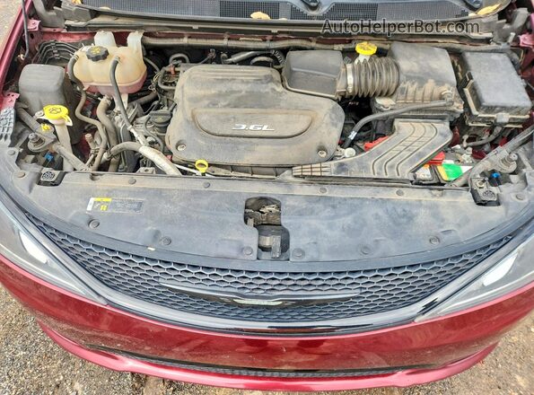2C4RC1FG3JR339531 2018 CHRYSLER PACIFICA Burgundy 