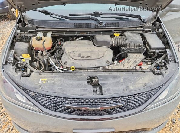 2C4RC1FG3LR126856 2020 CHRYSLER PACIFICA Gray ძრავის განყოფილების ხედი