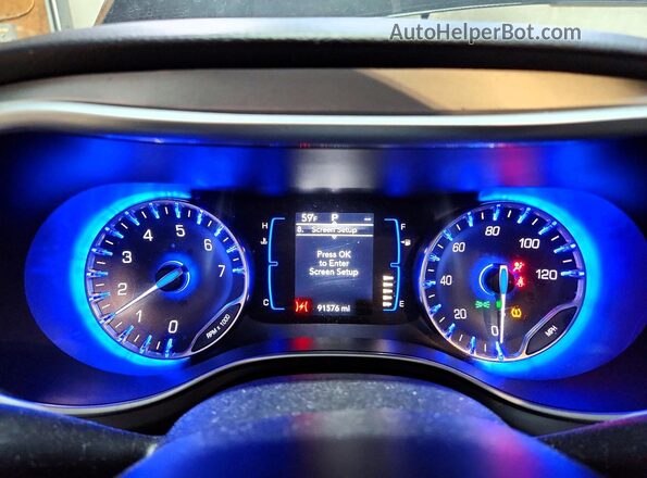 2C4RC1FG4KR531851 2019 CHRYSLER PACIFICA Черный Вид щитка приборов