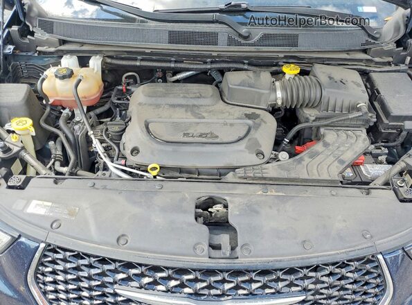 2C4RC1FG9MR598741 2021 CHRYSLER PACIFICA Blue Engine compartment view