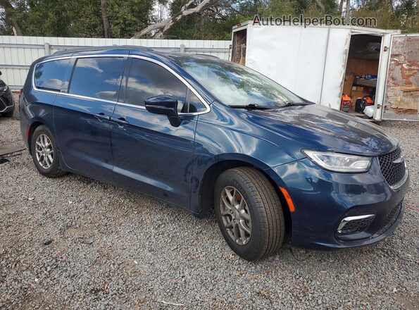 2C4RC1FG9MR598741 2021 CHRYSLER PACIFICA Blue Front right