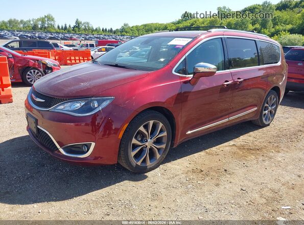 2C4RC1GG0JR112845 2018 CHRYSLER PACIFICA Red Vista tres cuartos delantera izquierda