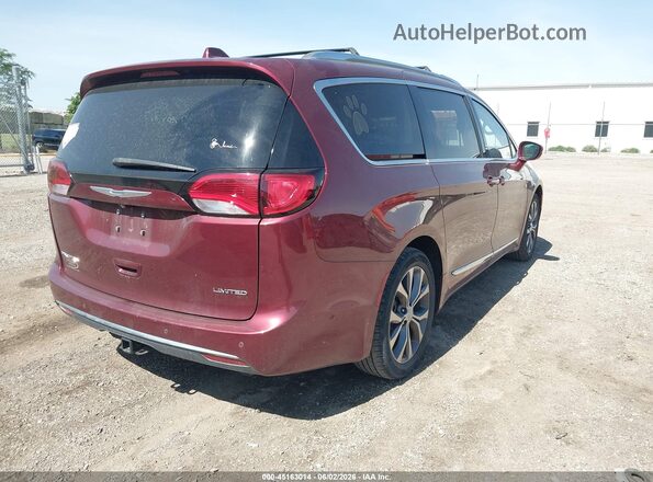 2C4RC1GG0JR112845 2018 CHRYSLER PACIFICA Red Trasero derecho