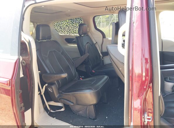 2C4RC1GG0JR112845 2018 CHRYSLER PACIFICA Red Vista de la etiqueta del VIN