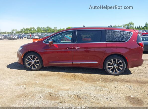 2C4RC1GG0JR112845 2018 CHRYSLER PACIFICA Red Vista interior de 360 grados