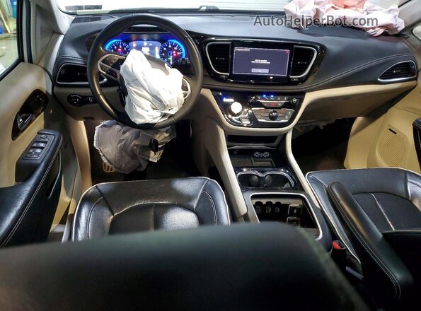 2C4RC1GG0NR170346 2022 CHRYSLER PACIFICA Белый Вид панели приборов