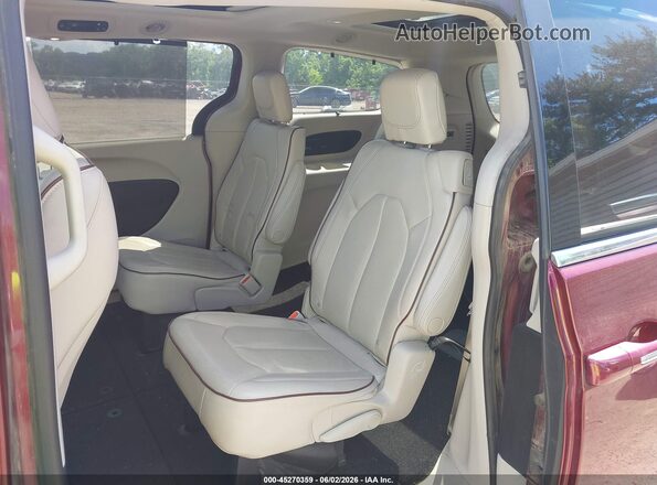 2C4RC1GG1HR533726 2017 CHRYSLER PACIFICA Burgundy Вид наклейки з VIN-кодом