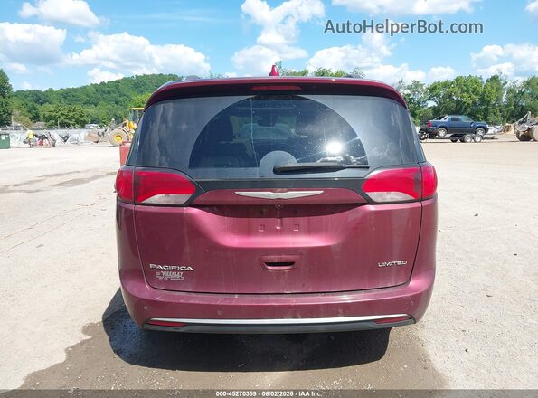 2C4RC1GG1HR533726 2017 CHRYSLER PACIFICA Burgundy 