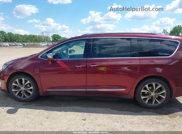 2C4RC1GG1HR533726 2017 CHRYSLER PACIFICA Burgundy Панорамний вид салону 360°