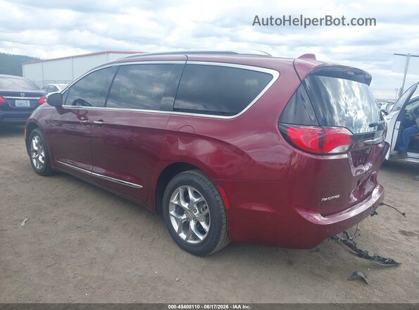 2C4RC1GG1JR276055 2018 CHRYSLER PACIFICA Burgundy უკანა მარცხენა