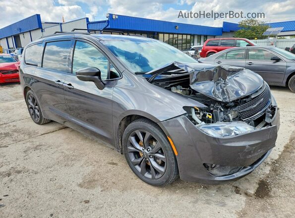 2C4RC1GG1KR705499 2019 CHRYSLER PACIFICA Gray Առջևի աջ
