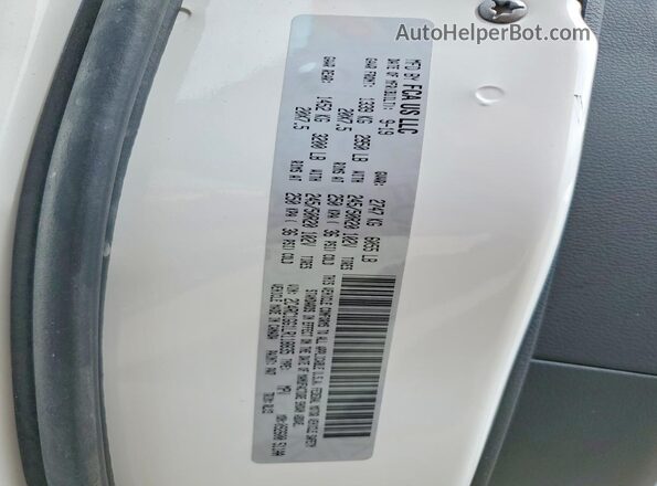 2C4RC1GG1LR118835 2020 CHRYSLER PACIFICA White Вид наклейки з VIN-кодом