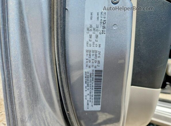 2C4RC1GG1LR156369 2020 CHRYSLER PACIFICA Gray VIN კოდის სტიკერის ხედი