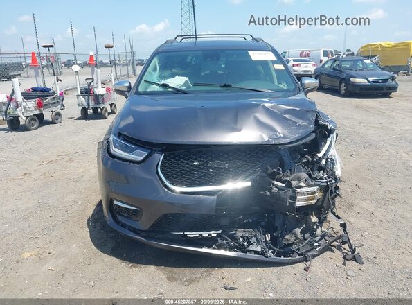 2C4RC1GG1NR121978 2022 CHRYSLER PACIFICA Gray Widok wnętrza z tyłu