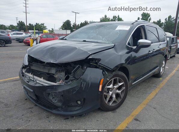 2C4RC1GG2HR713345 2017 CHRYSLER PACIFICA Black Դիմացի տեսք