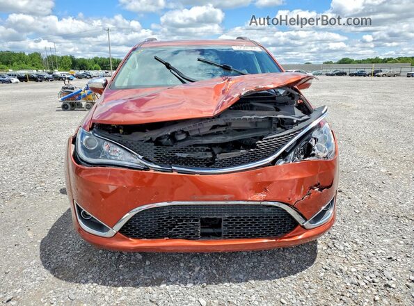 2C4RC1GG2JR364855 2018 CHRYSLER PACIFICA Коричневый Вид спереди