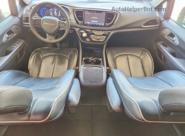 2C4RC1GG2SR512259 2025 CHRYSLER PACIFICA Black Вид панелі приладів