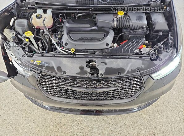 2C4RC1GG2SR512259 2025 CHRYSLER PACIFICA Black Вид підкапотного простору