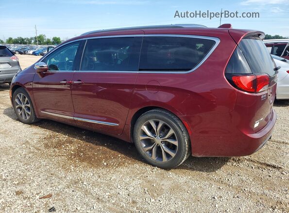 2C4RC1GG3HR591336 2017 CHRYSLER PACIFICA Burgundy Задня ліва чверть