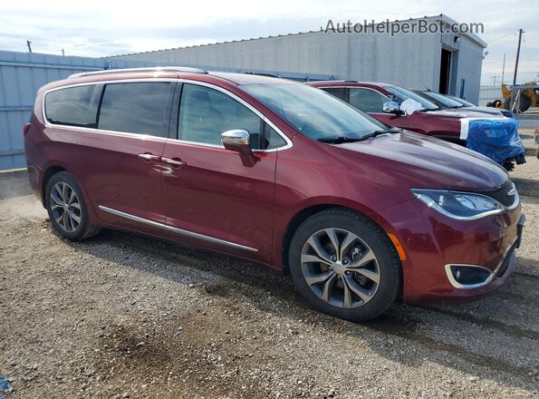 2C4RC1GG3HR591336 2017 CHRYSLER PACIFICA Burgundy Передня права чверть