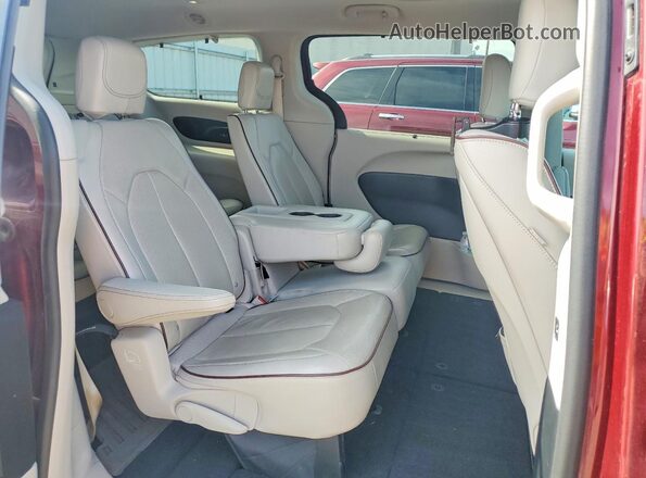 2C4RC1GG3HR591336 2017 CHRYSLER PACIFICA Burgundy Вид задньої частини салону