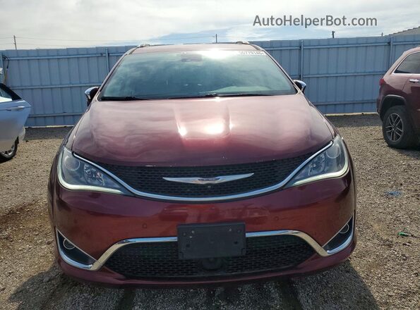 2C4RC1GG3HR591336 2017 CHRYSLER PACIFICA Burgundy Вид спереду