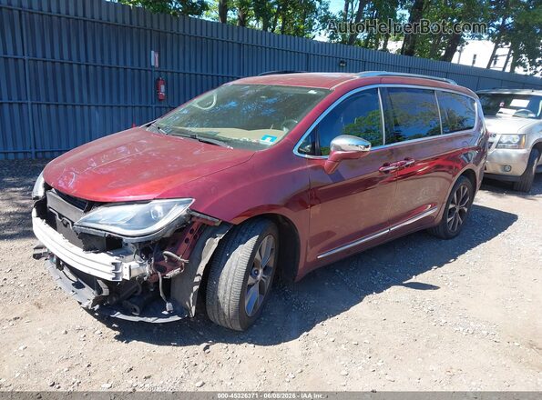 2C4RC1GG3KR537848 2019 CHRYSLER PACIFICA Red Przód lewy