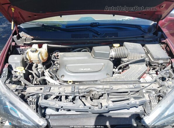 2C4RC1GG3KR537848 2019 CHRYSLER PACIFICA Red Widok z tyłu