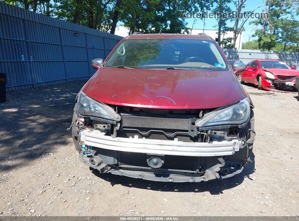 2C4RC1GG3KR537848 2019 CHRYSLER PACIFICA Red Widok z przodu