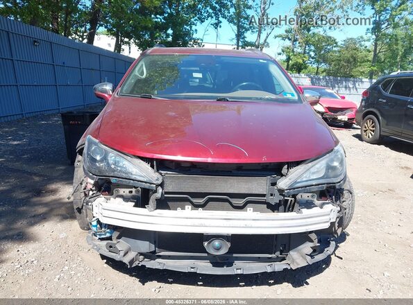 2C4RC1GG3KR537848 2019 CHRYSLER PACIFICA Red Widok wnętrza z tyłu