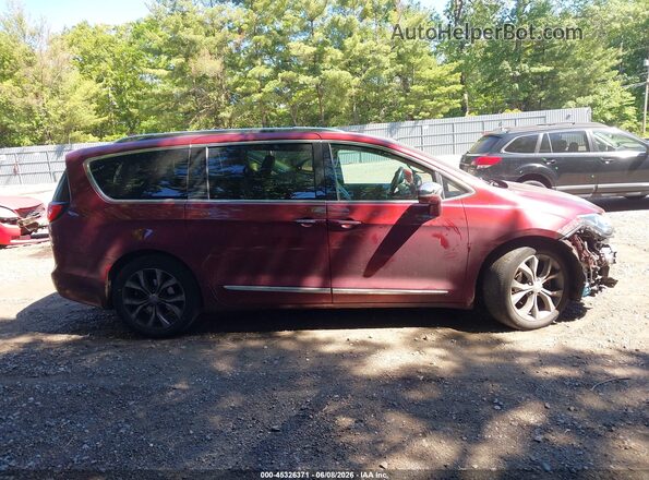 2C4RC1GG3KR537848 2019 CHRYSLER PACIFICA Red Widok wnętrza 360 stopni