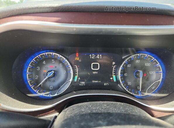 2C4RC1GG3LR284158 2020 CHRYSLER PACIFICA Gray Widok zestawu wskaźników