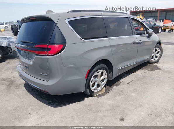 2C4RC1GG3NR110433 2022 CHRYSLER PACIFICA Gray უკანა მარჯვენა